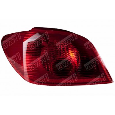 Задний фонарь (левый) TYC для PEUGEOT 307 2000-2005 - фото