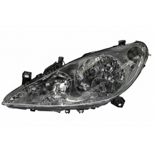 ПЕРЕДНЯЯ ФАРА (ЛЕВАЯ) С ПРОТИВОТУМАНКОЙ + МОТОРЧИК, TYC