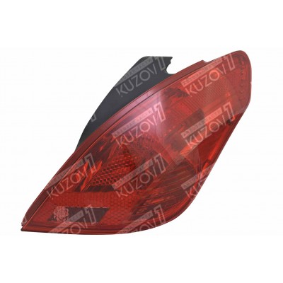 Задний фонарь (правый) С Противотуманкой, TYC для PEUGEOT 308 2007-2011 - фото