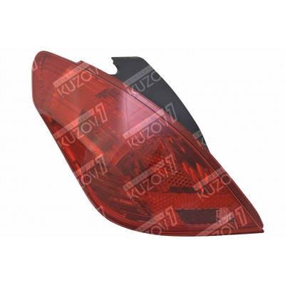 Задний фонарь (левый) С Противотуманкой, TYC для PEUGEOT 308 2007-2011 - фото