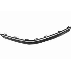 МОЛДИНГ БАМПЕРА (ЛЕВЫЙ) + ХРОМ НАКЛАДКА