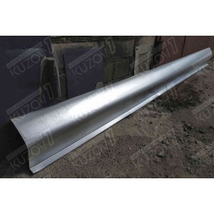 ПОРОГ (ПРАВЫЙ) РЕМКОМПЛЕКТ, НАРУЖНАЯ ЧАСТЬ, ОЦИНКОВКА 1.1 ММ, БЕЛАРУСЬ - фото