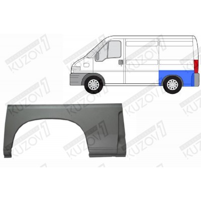 Крыло Заднее (левое) Potrykus для PEUGEOT BOXER 1994-2002 - фото