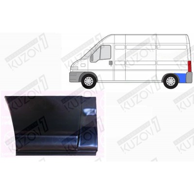 Крыло Заднее (левое) Klokkerholm для PEUGEOT BOXER 1994-2002 - фото