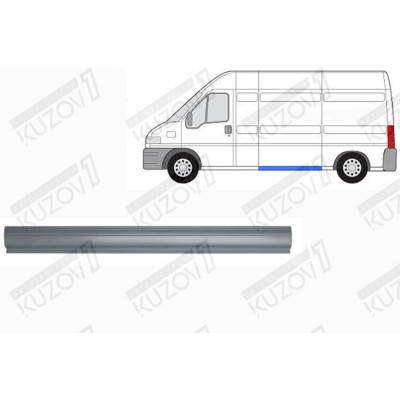 Порог (левый) POTRYKUS для PEUGEOT BOXER 2002-2006 - фото