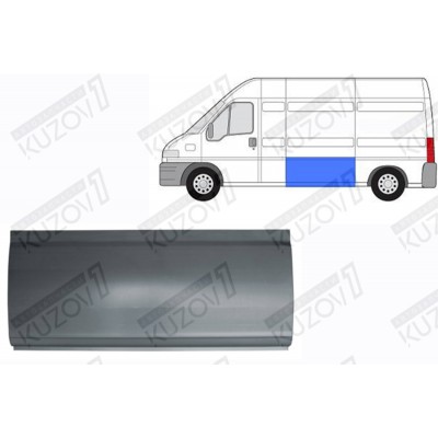 Порог (левый) 60 См POTRYKUS для PEUGEOT BOXER 1994-2002 - фото