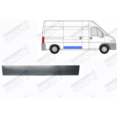 Дверь Боковая Раздвижная, Klokkerholm для CITROEN JUMPER 2002-2006 - фото