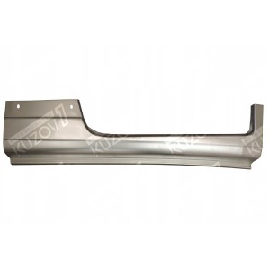 ПОРОГ (ПРАВЫЙ) ПОД ПЕРЕДНЮЮ ДВЕРЬ, НАРУЖНАЯ ЧАСТЬ, ОРИГИНАЛ, 0.8 ММ, ПОЛЬША  - фото