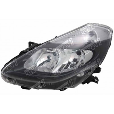 Передняя фара (левая) Темная, TYC для RENAULT CLIO 2009-2012 - фото