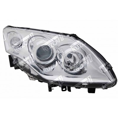 Передняя фара (правая) Хром, DEPO для RENAULT LAGUNA 2007-2015 - фото