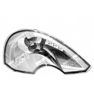 УКАЗАТЕЛЬ ПОВОРОТА (ПРАВЫЙ) БЕЛЫЙ, DEPO - фото