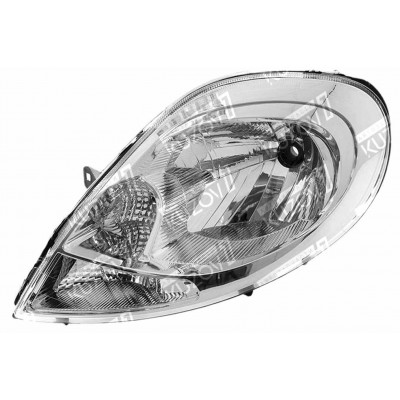 Передняя фара (левая) С Белым Поворотом, TYC для Nissan PRIMASTAR 2006-2014 - фото