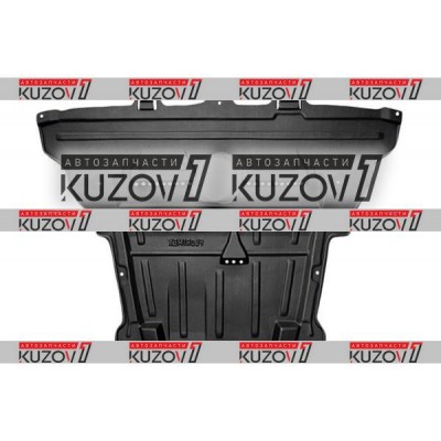 Защита двигателя (пластик) Florimex для RENAULT TWINGO 2011-2014 - фото