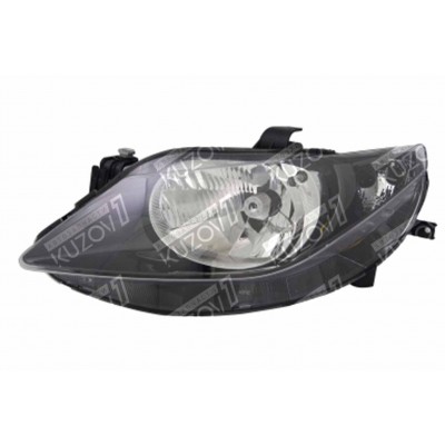 Передняя фара (левая) Одноламповая, TYC для SEAT Ibiza 2008-2012 - фото