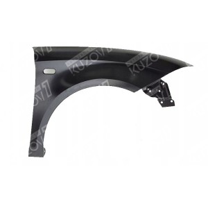 КРЫЛО ПЕРЕДНЕЕ (ПРАВОЕ) С ОТВ. ПОД ПОВТОРИТЕЛЬ (ОЦИНКОВАНО!), ИТАЛИЯ - фото