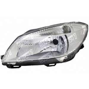 ПЕРЕДНЯЯ ФАРА (ЛЕВАЯ) H4, БЕЗ ЛИНЗЫ, TYC