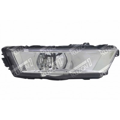 Противотуманная фара (правая) TYC для SKODA RAPID 2012-2017 - фото