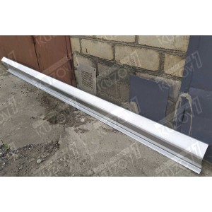 ПОРОГ (ЛЕВЫЙ) РЕМКОМПЛЕКТ, НАРУЖНАЯ ЧАСТЬ, ОЦИНКОВКА 1.1 ММ, БЕЛАРУСЬ - фото