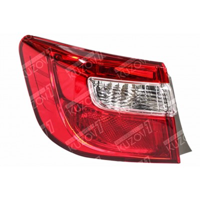 Задний фонарь (левый) наружный, Russia-Type, TYC для TOYOTA CAMRY 2011-2015 - фото