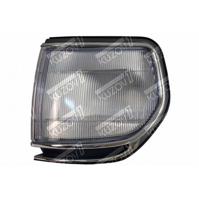 Указатель поворота (левый) Белый, TYC для TOYOTA LAND CRUISER 1990-1997 FG80/FG82 - фото