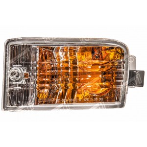 УКАЗАТЕЛЬ ПОВОРОТА В БАМПЕР (ЛЕВЫЙ) С ПТФ, DEPO - фото