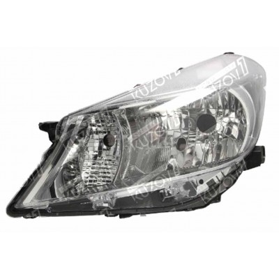 Передняя фара (левая) DEPO для TOYOTA YARIS 2011-2015 - фото