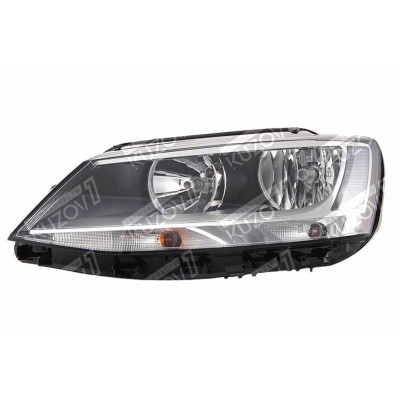 Передняя фара (левая) DEPO для Volkswagen JETTA 2010-2015 - фото