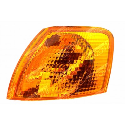 Указатель поворота (левый) Желтый, DEPO для Volkswagen PASSAT B5 1996-2000 - фото