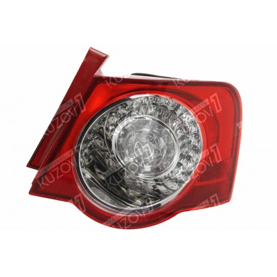 Задний фонарь (правый) Наружный, DEPO для Volkswagen PASSAT B6 2005-2010 - фото