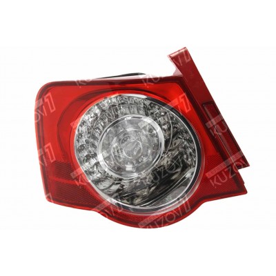 Задний фонарь (левый) наружный, DEPO для Volkswagen PASSAT B6 2005-2010 - фото