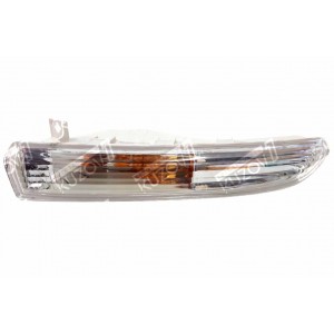 УКАЗАТЕЛЬ ПОВОРОТА В БАМПЕР (ПРАВЫЙ) БЕЛЫЙ, TYC - фото