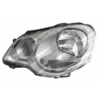 Передняя фара (левая) TYC для Volkswagen POLO 2005-2009 - фото