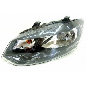 ПЕРЕДНЯЯ ФАРА (ЛЕВАЯ) ОДНОЛАМПОВАЯ, EURO/RUSSIA-TYPE, TYC