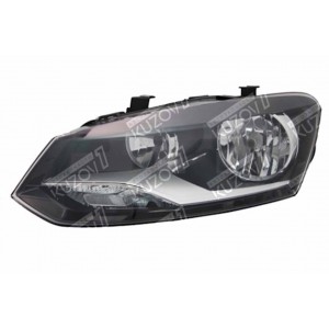 ПЕРЕДНЯЯ ФАРА (ЛЕВАЯ) ДВУХЛАМПОВАЯ, EURO-TYPE, TYC