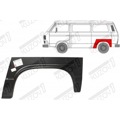 Арка задняя (левая) Klokkerholm для Volkswagen T3 1979-1992 - фото