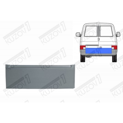 Дверь Задняя Левая (распашная) 24 См Klokkerholm для Volkswagen T4 1996-2003 - фото