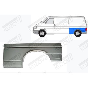 КРЫЛО ЗАДНЕЕ (ЛЕВОЕ) РЕМКОМПЛЕКТ, ОРИГИНАЛ, 0.8 ММ, ПОЛЬША - фото