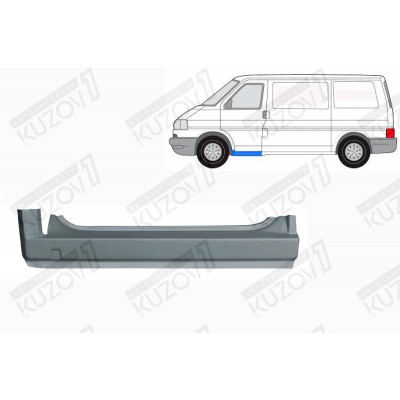 Порог (левый) POTRYKUS для Volkswagen T4 1990-1996 - фото