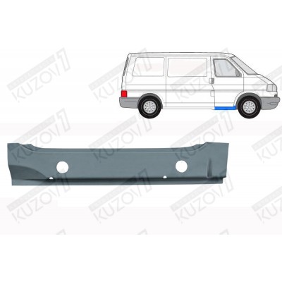 Порог (правый) POLCAR для Volkswagen T4 1990-1996 - фото