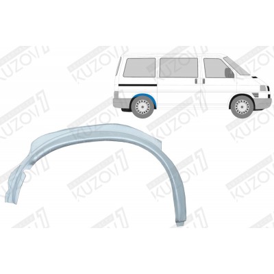 Арка задняя (правая) POTRYKUS для Volkswagen T4 1996-2003 - фото