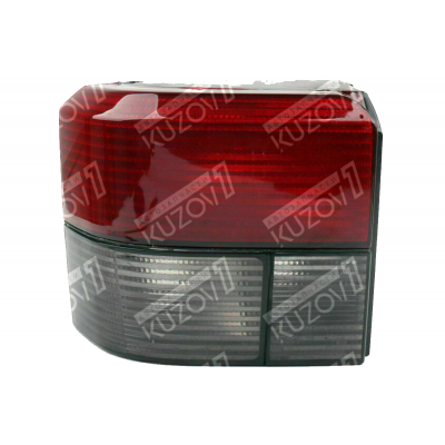 Задний фонарь (левый) Красно-Дымчатый, TYC для Volkswagen T4 1990-1996 - фото