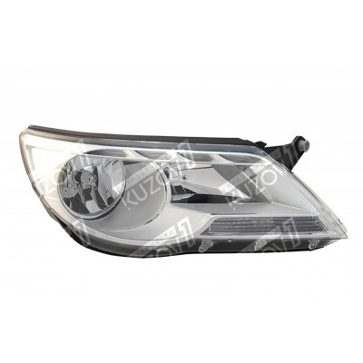 Передняя фара (правая) TYC для Volkswagen TIGUAN 2007-2011 - фото