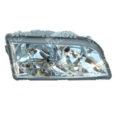 Передняя фара (правая) Хром, TYC для VOLVO S40 2000-2003 - фото