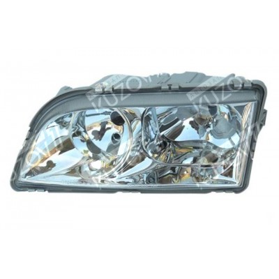 Передняя фара (левая) Хром, TYC для VOLVO S40 2000-2003 - фото
